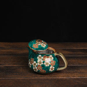 Heron Breeze Tea Pot