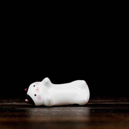 Artist Neko Chopstick Rest Cutie Collection - Black Cat