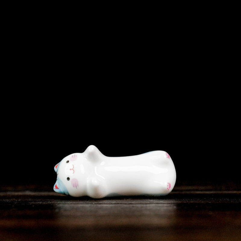 Artist Neko Chopstick Rest Cutie Collection - Grey Cat