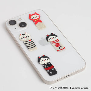 Patch/Cat Kokeshi 2