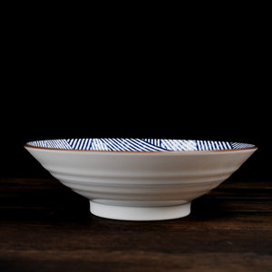 Japanese Painted 8.0 Ramen Bowl 24cm