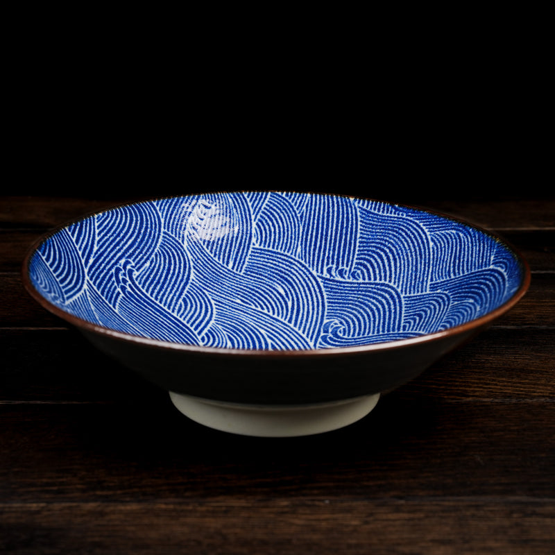 Japanese Painted 8.0 Ramen Bowl 24cm