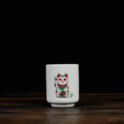 Temperature-Responsive Maneki Neko Cup Collection