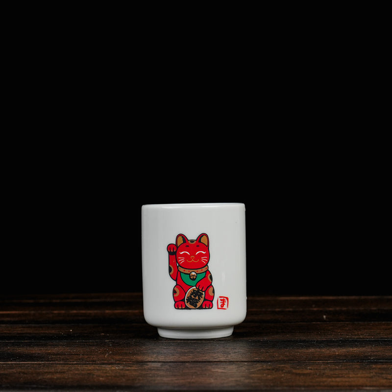 Temperature-Responsive Maneki Neko Cup Collection