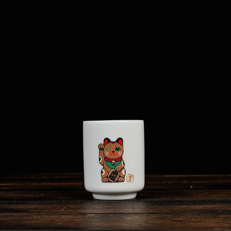 Temperature-Responsive Maneki Neko Cup Collection