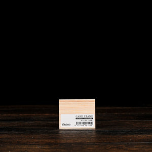 Wooden Postcard Holder Hinoki Cypress