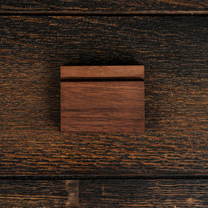 Wooden Postcard Holder Walnut