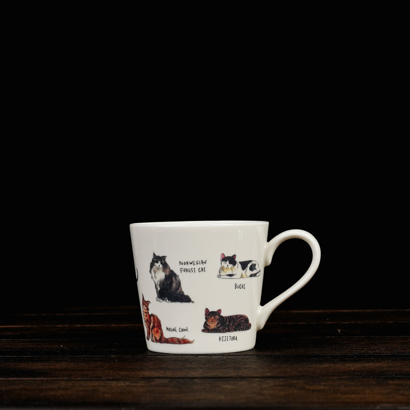 Temperature-Responsive Kitty Mug