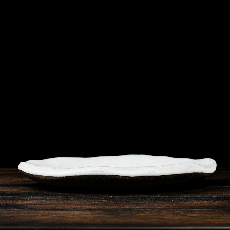 Zen Ellipse Plate White