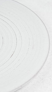 Snow Round Flat 10.0 Plate