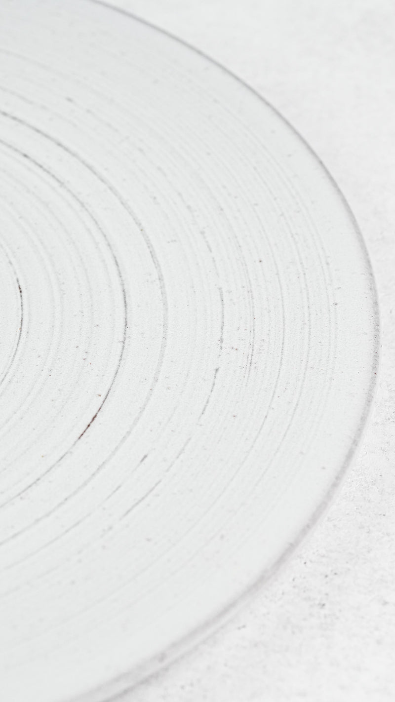 Snow Round Flat 10.0 Plate