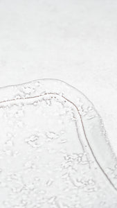 Snow Nami Long Plate