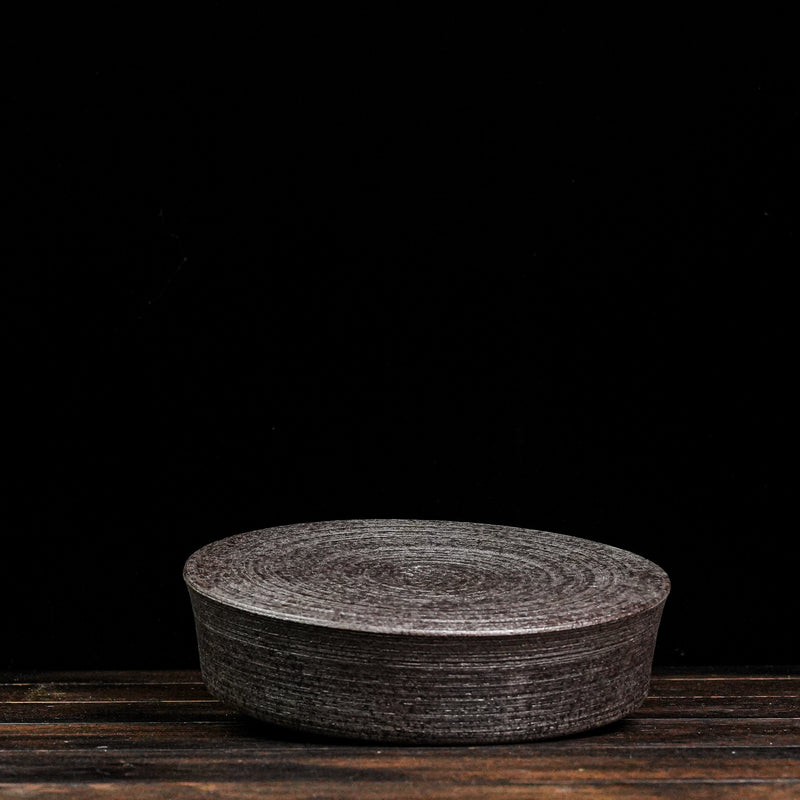 Low Tanka Kuro Round 7.5 Plate