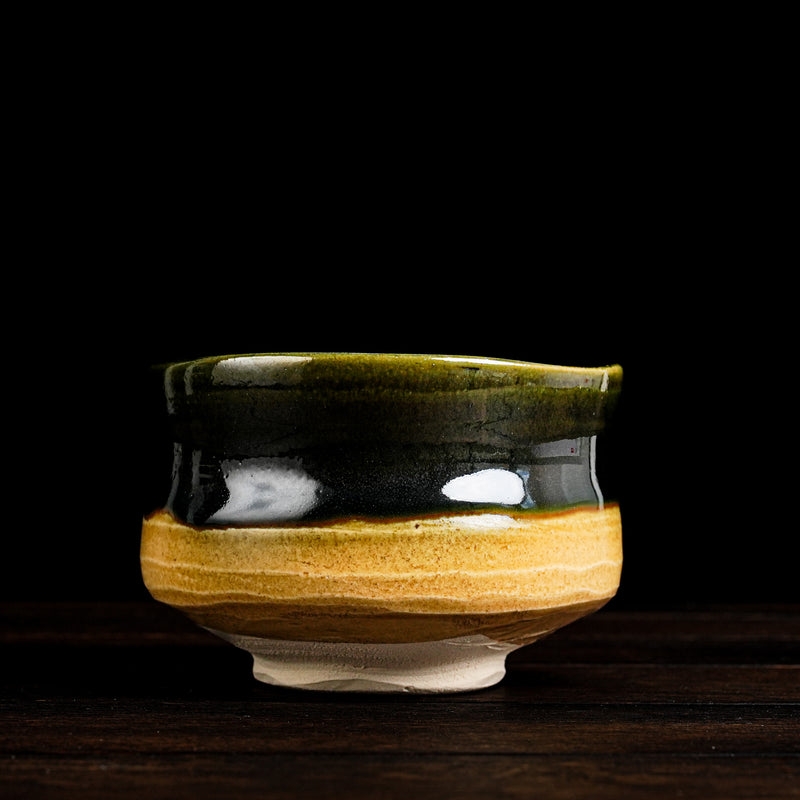 Matcha Bowl Kiiro Seto Rustic