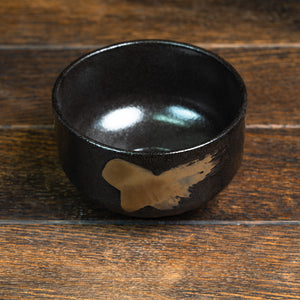 Matcha Bowl Black Gold Genji