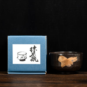 Matcha Bowl Black Gold Genji