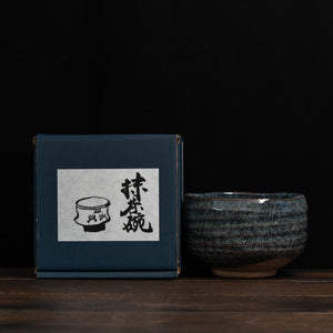 Matcha Bowl Blue-Grey Flow