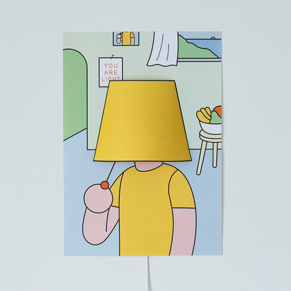You Are Light Poster Light