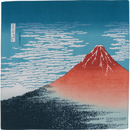 48 Ukiyo-e - South Wind, Clear Sky Navy blue