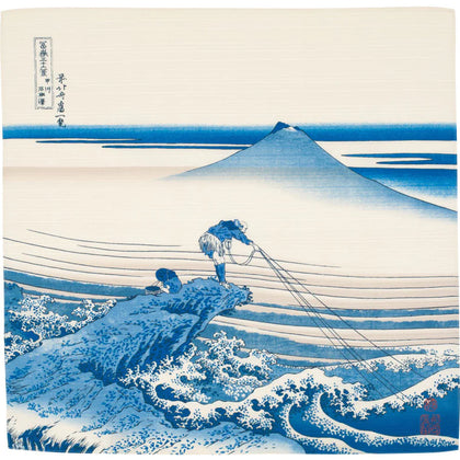 48 Ukiyo-e - Kajikazawa Inkai Province Blue