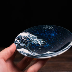 The Great Wave of Kanagawa Saucer