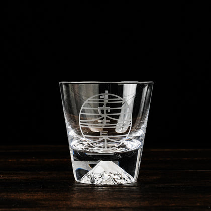 Edo Mt Fuji Glass Cup [Tokyo Style]