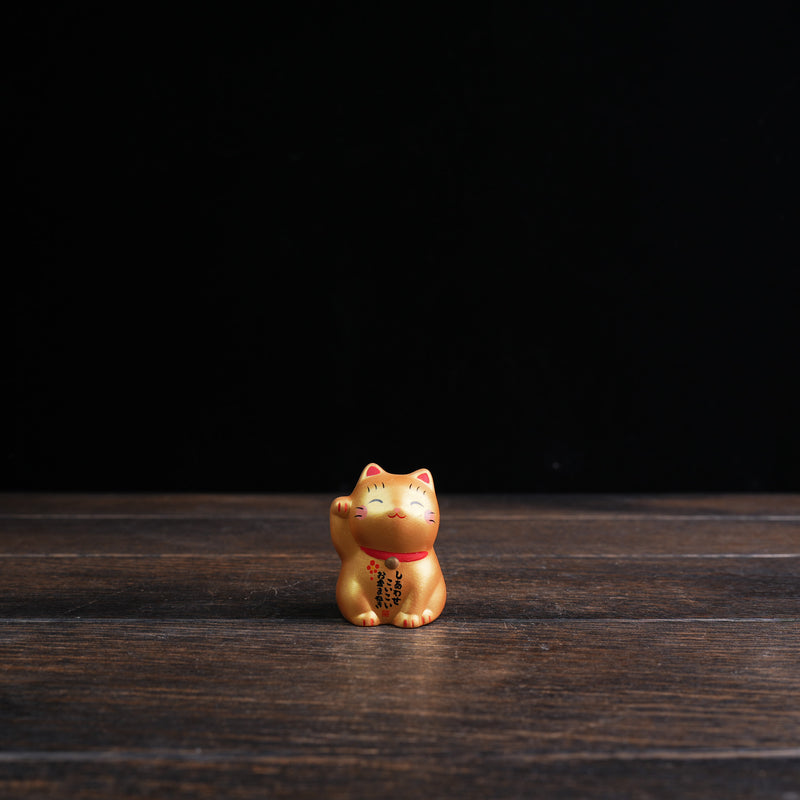 Nishiki-Iro Maneki-Neko Fortune-Telling - Gold