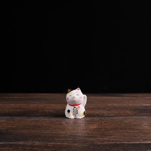 Nishiki-Iro Maneki-Neko Fortune-Telling - Three Flower