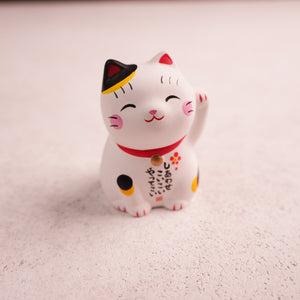 Nishiki-Iro Maneki-Neko Fortune-Telling - Three Flower