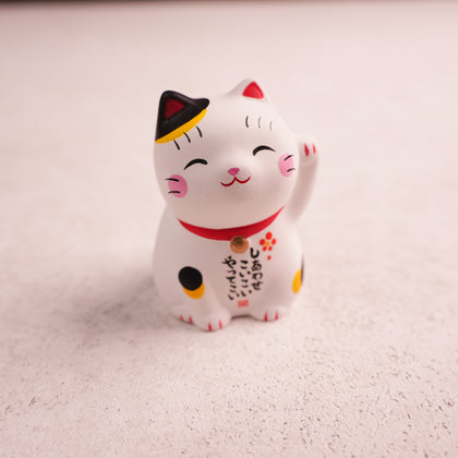 Nishiki-Iro Maneki-Neko Fortune-Telling - Three Flower