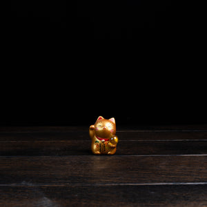 Tamamochi Shiawase Maneki Neko - Gold