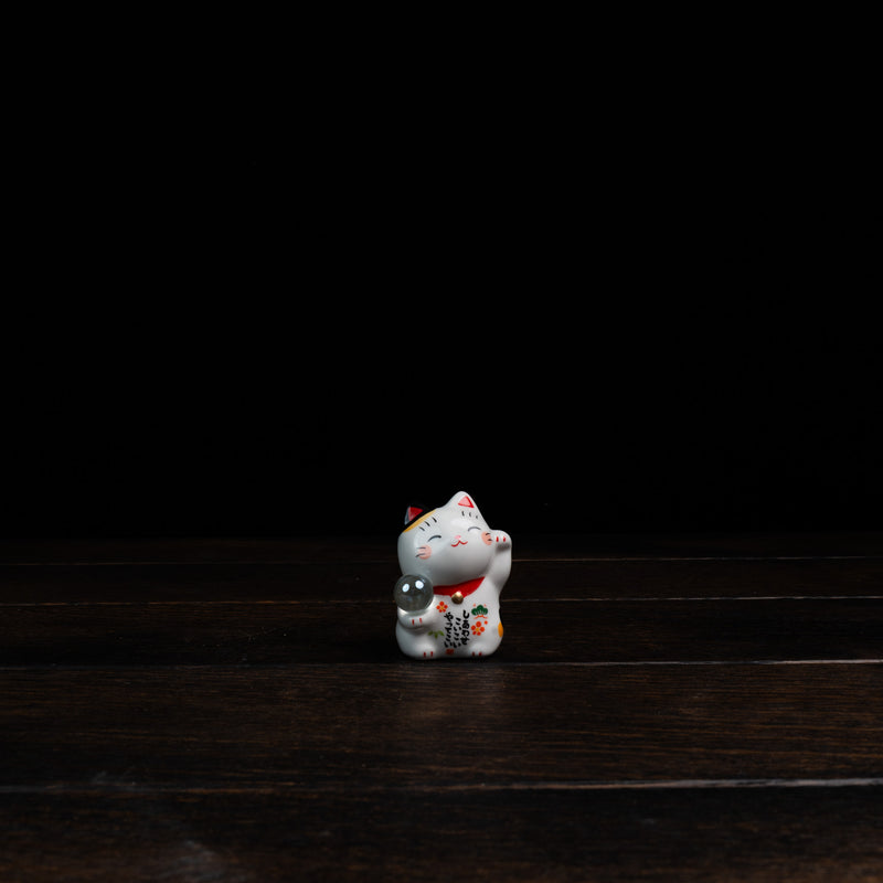 Tamamochi Shiawase Maneki Neko - Silver