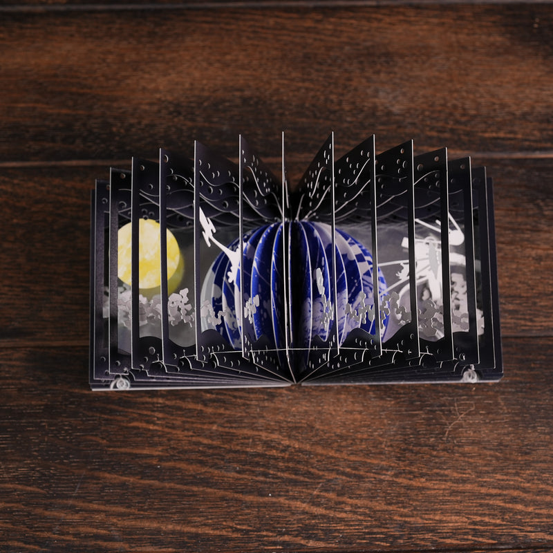 360 Degree Book Papercutting