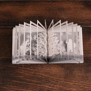 360 Degree Book Papercutting