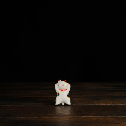 Japanese Floating Lucky Cat Ornament