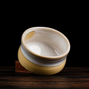 Matcha Bowl Mashiko Unofu Glazed