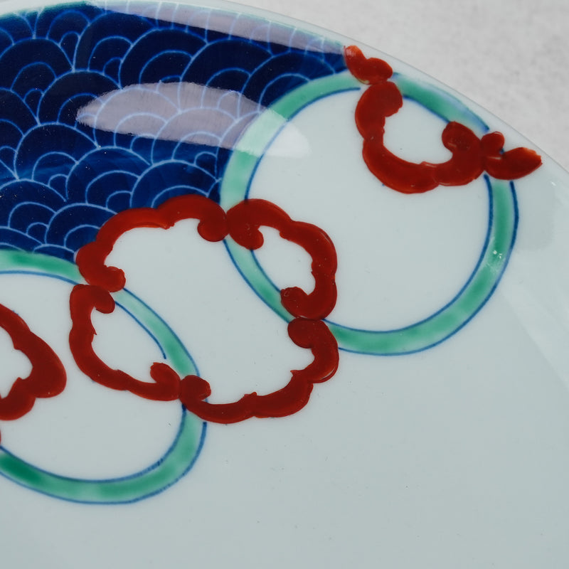 Hazy Crimson Petal Plate