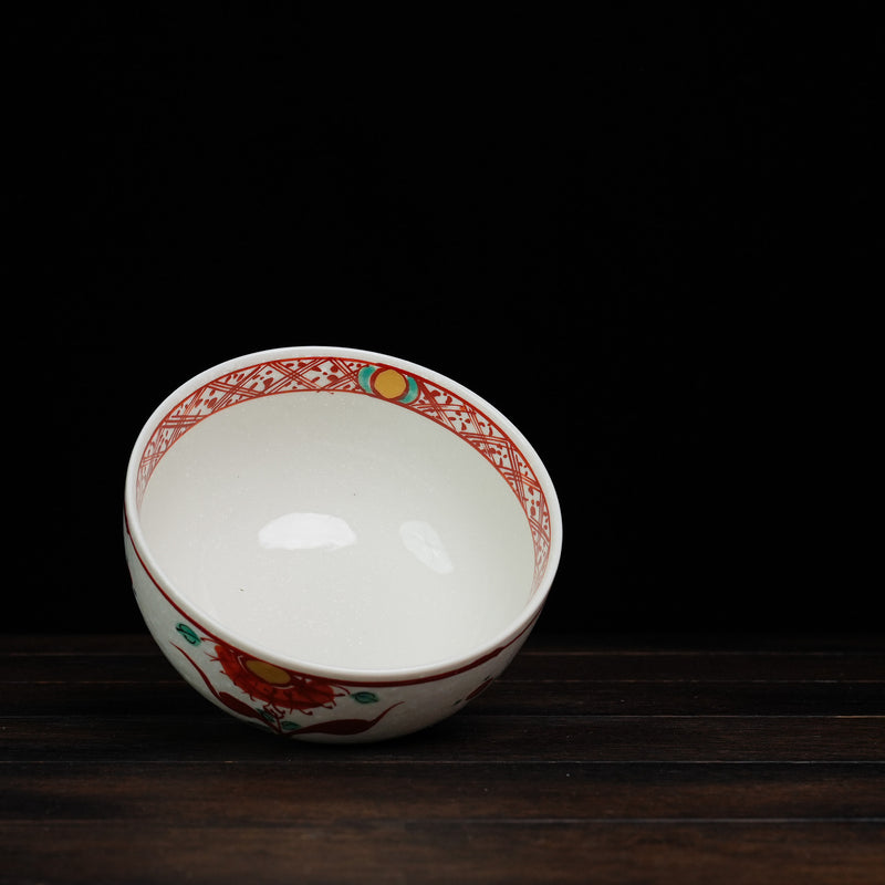 Classic Akai Motif Rice Bowl