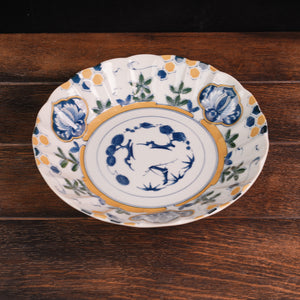 AWASOME 8.0 Deep Plate - Tortoiseshell and Pine Tree Pattern