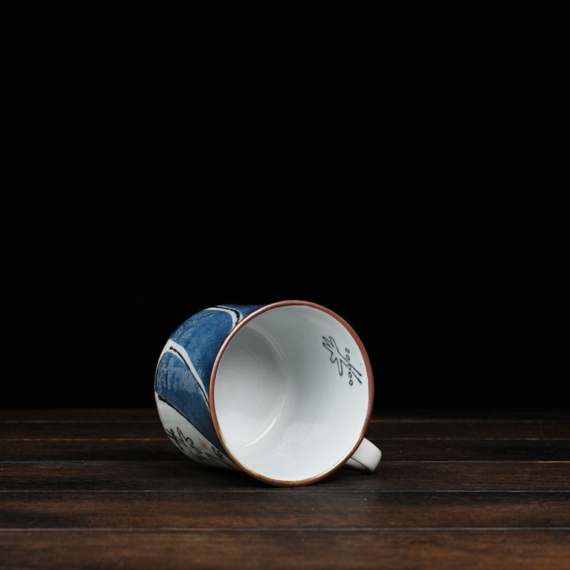 Hand-Painted Seto Ware Mug