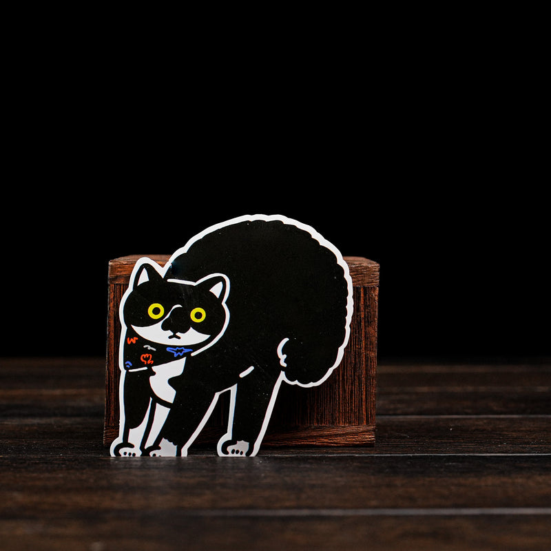 Artist Hand-drawn Small Stickers - Pocha Angry