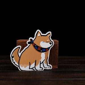 Artist Hand-drawn Small Stickers - Shiba