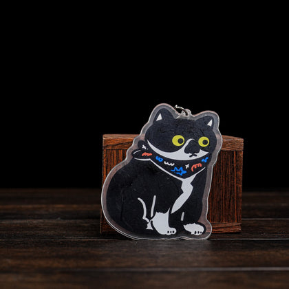 Artist Hand-drawn Keyring - Pocha Sit