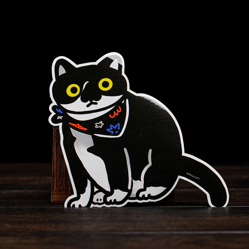 Artist Hand-drawn Large Stickers - Pocha Sit