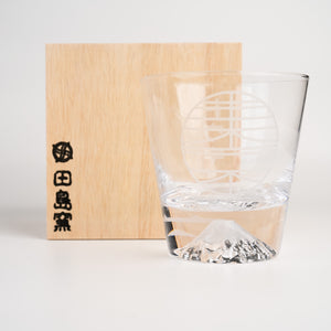 Edo Mt Fuji Glass Cup [Tokyo Style]