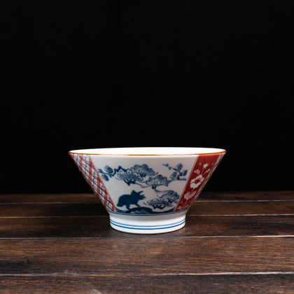 Edo-style Dinosaur Flared Bowl – Ryoen Dragon