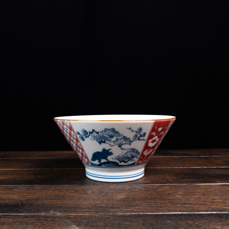 Edo-style Dinosaur Flared Bowl – Ryoen Dragon