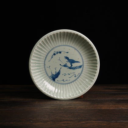 Edo-style Dinosaur Shikoryu Side Plate