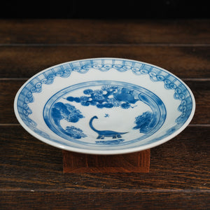 Edo-style Dinosaur Ryuzansui Side Plates