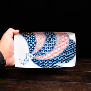 Edo-style Dinosaur Rectangular Plate – Shonzui Dragon